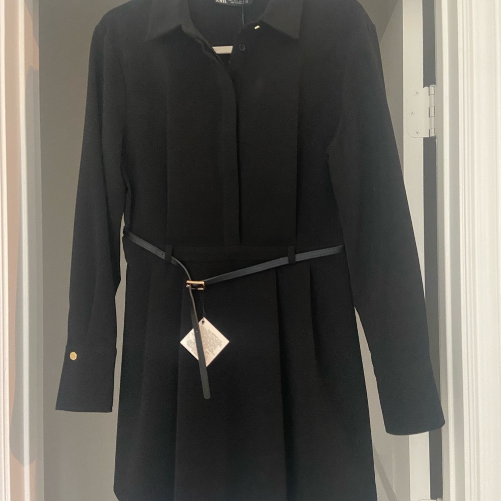 Little Black Dress with Belt